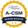 A-CSM certification badge