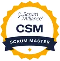 CSM certification badge